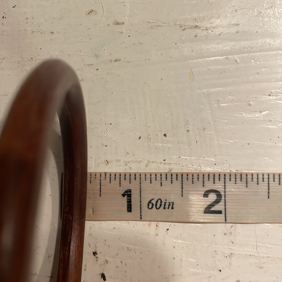 8” stackable wooden oak bangle bracelet - Picture 7 of 7